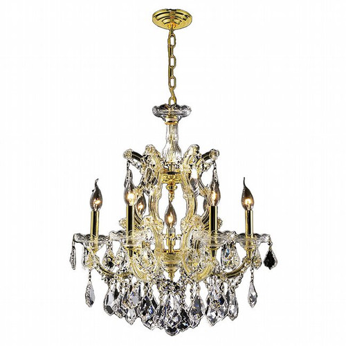 7 Light Maria Theresa crystal chandeliers KL-41039-2225-G