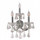 3 Light Maria Theresa crystal Wall Sconces KL-41039-1222-C