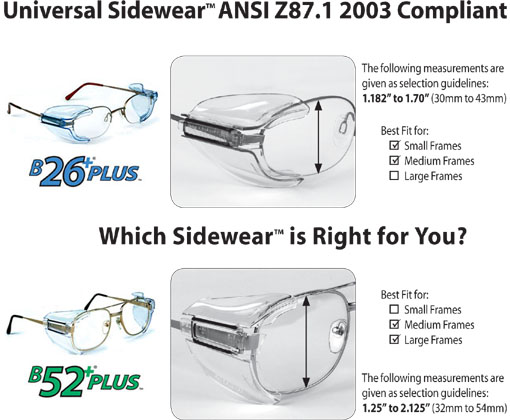 where to buy side shields for prescription glasses