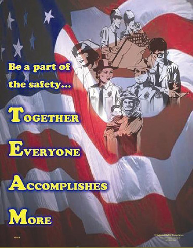 TEAM Safety Posters in ENGLISH  pic 1