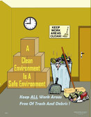 Clean Environment Safety Posters in ENGLISH  pic 1