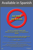 Do Not Commit Sexual Harassment Poster in SPANISH  pic 1