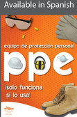 PPE Safety Poster in SPANISH  pic 1