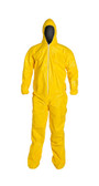 Tyvek QC Coveralls, Serged Seams, with Hood, Boots and Elastic Wrists (12 per case), All Sizes
