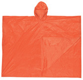 MCR Schooner Rain Poncho, 10 mil thickness, Orange   pic 1