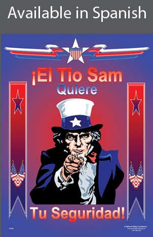 Uncle Sam Safety Poster in SPANISH  pic 1