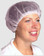 Nylon Disposable 18 inch Hair Nets (1000 per case)  pic 1