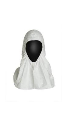 Tyvek Disposable Hoods w/ Elastic Face (100 per case)  pic 2