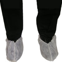 Polypropylene White Disposable Shoe Covers  pic 2