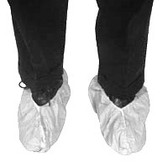 Sunsoft Heavy Duty PE Coated White Shoe Covers   pic 2
