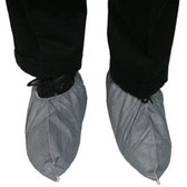 Tyvek Skid Resistant FC Gray Shoe Covers (100 pair)  pic 2