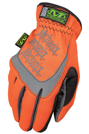 Mechanix Fast Fit Hi Viz Orange Gloves, Part # SFF-99 pic 2