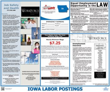 Iowa State Labor Law Posters