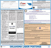 Oklahoma State Labor Law Poster