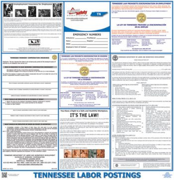 Texas Labor Law Posters (Without Workers Compensation)