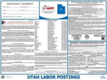 Utah State Labor Law Posters 