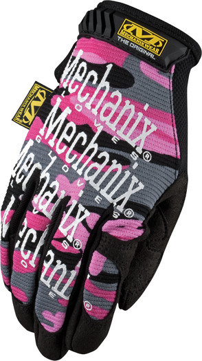 Negen Specialiteit Noord West Mechanix Original WOMENS Pink Camo Gloves | Buy Online