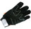 Hi-Vis Split DOUBLE PALM Cowhide Multi-Task Gloves Pic 1