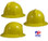 MSA Topgard Protective Full Brim Hats ~ Yellow