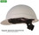 MSA Vangard II Helmet ~ White ~ View 04