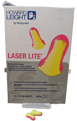 Howard Leight Laser Lite Uncorded Earplugs (500 Count)