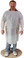 Sunsoft WHITE Isolation Gown w/ Elastic Wrists, Ties   pic 1