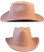 Occunomix Western Cowboy Hard Hats (Light Pink)