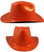 Occunomix Western Cowboy Hard Hats (Hi Viz Orange)