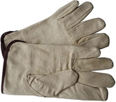 Unlined Pigskin Driver Leather Work Gloves Pic 1