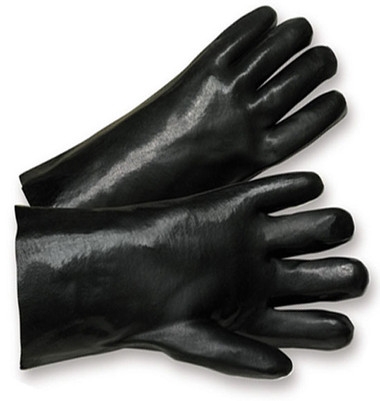 PVC Gloves 14 inch w/ Smooth Finish Pic 1