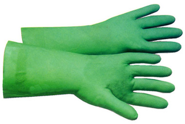 Nitrile Unlined 11 Mil Glove 13 inch length Pic 1