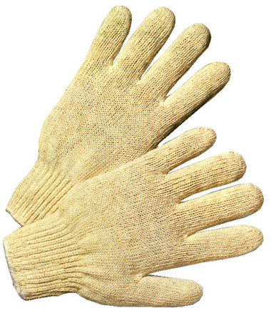 Cotton Polyester String Knit Gloves Pic 1