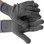 GRAY Medium Weight Cotton String Knit Gloves Pic 1