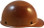 Skullgard Cap Style With Ratchet Suspension Natural Tan ~ Side