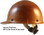 MSA Skullgard Cap Style Hard Hats With SWING Suspension ~Side View 1