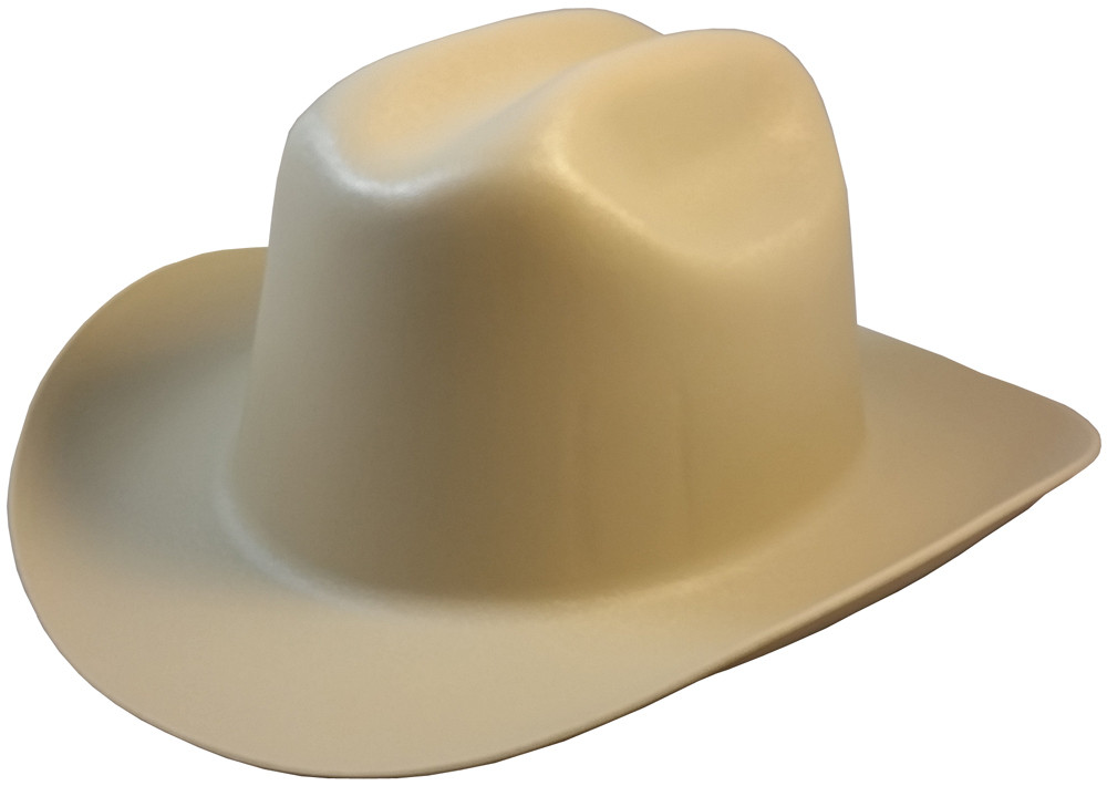 Outlaw Cowboy Style Safety Hard Hat "TAN" Ratchet Susp ANSI/OSHA Approved! 