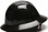 Pyramex 4 Point Full Brim Style with RATCHET Suspension Black - Side View