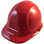 ERB Omega II Cap Style Hard Hats ~ Red