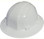 ERB Omega II Full Brim Hard Hats ~ White