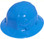 ERB Omega II Full Brim Hard Hats w/ Ratchet Blue pic 1