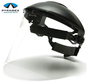 Pyramex Polycarbonate Clear Faceshield pic 1