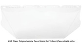 MSA Clear Polycarbonate Face Shield for V-Gard pic 1