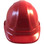 ERB Omega II Cap Style Hard Hats w/ Pin-Lock Red Color pic 1