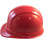 ERB Omega II Cap Style Hard Hats w/ Pin-Lock Red Color pic 2