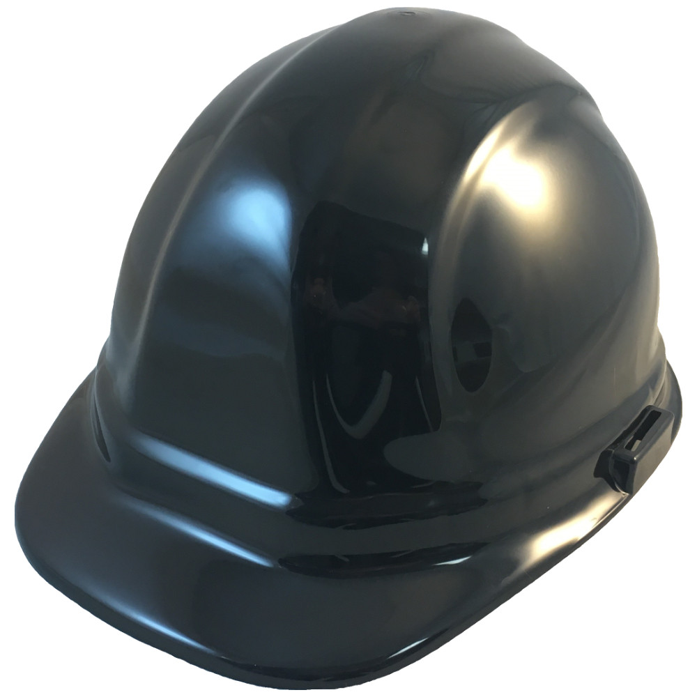 ERB Omega II Cap Style Hard Hats w/ PinLock Black Color