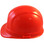 ERB-Omega II Cap Style Hard Hats w/ Ratchet Hi Viz Orange pic 2