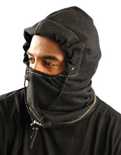 Occunomix 3 in 1 Fleece Balaclava Liner FR Charcoal Black pic 1