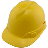 Pyramex Ridgeline Cap Style Hard Hats Yellow - Oblique Left