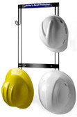 Hard Hat, Coat, Purse and Fall Protection Rack