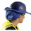 Occunomix Blue Hard Hat Shades pic 1